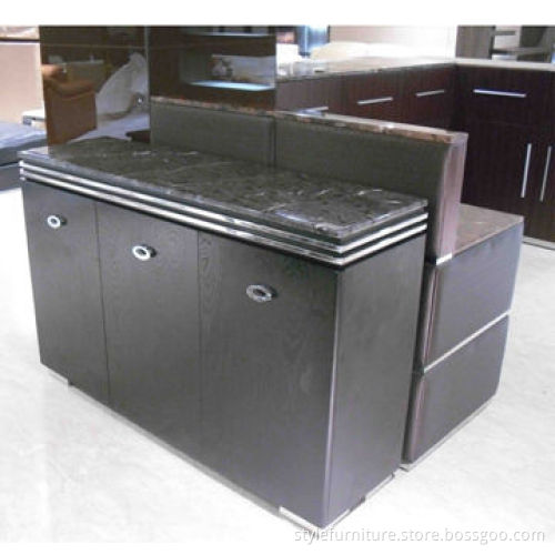 Marble top cupboard